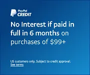 No interest if paid in full in 6 months on purchase of $99+